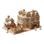 Postwar City Ruins 3D Wooden Puzzle_1