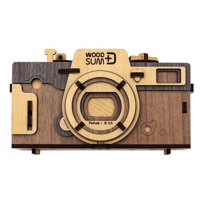 Retro Pinhole Camera 3D Wooden Puzzle_1