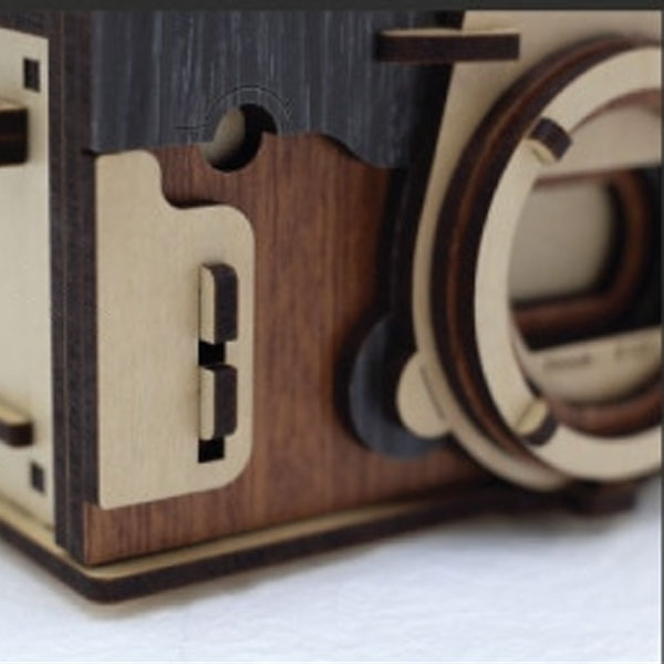 Retro Pinhole Camera 3D Wooden Puzzle_Description_3