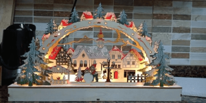 Merry Christmas Village 3D Wooden Puzzle