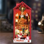 Santa Claus' Room Book Nook Miniature Dollhouse_4