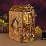 Mysterious Egypt City Book Nook Miniature Dollhouse_4