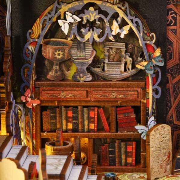 Mysterious Egypt City Book Nook Miniature Dollhouse_Description_5