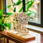 Pirate Ship Clock 3D Wooden Puzzle_3