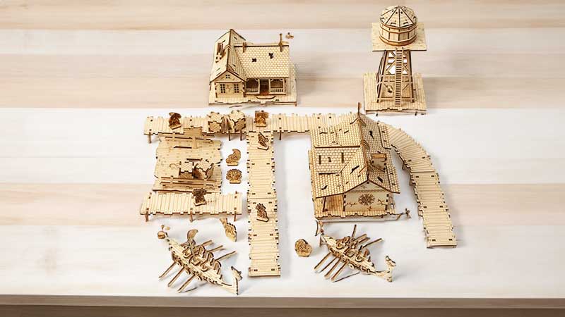 Viking Fishery 3D Wooden Puzzle_Description_1