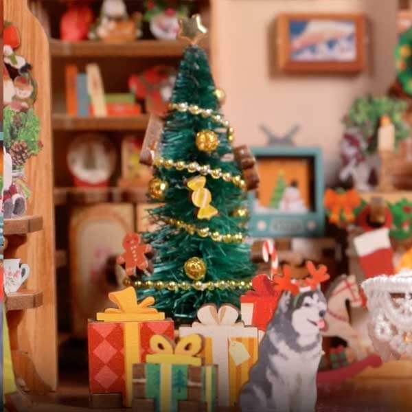 Christmas Story DIY Miniature Dollhouse_Description_4