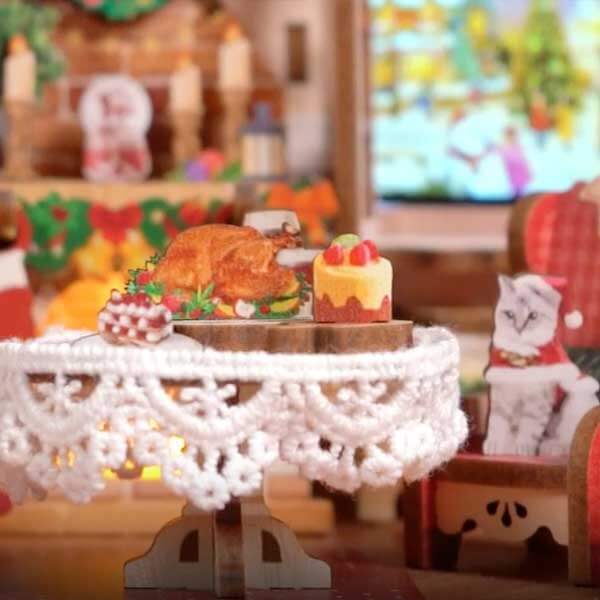 Christmas Story DIY Miniature Dollhouse_Description_5