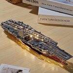 Fujian Aircraft Carrier With Lights 3D Metal Puzzle_4
