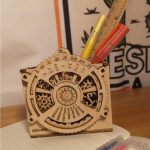 Perpetual Calendar/Pen Holder 3D Wooden Puzzle_4