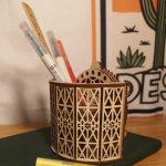 Perpetual Calendar/Pen Holder 3D Wooden Puzzle_5