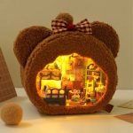 Warm Winter DIY Miniature Dollhouse_Bear_2