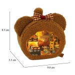 Warm Winter DIY Miniature Dollhouse_Bear_4