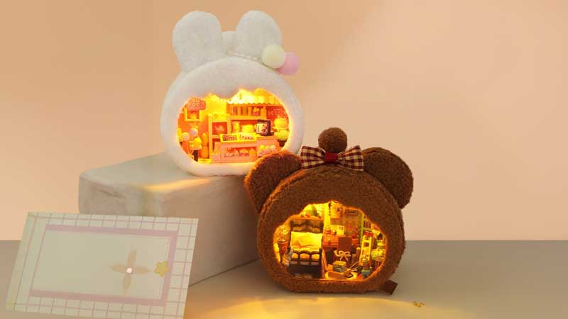Warm Winter DIY Miniature Dollhouse_Description_1
