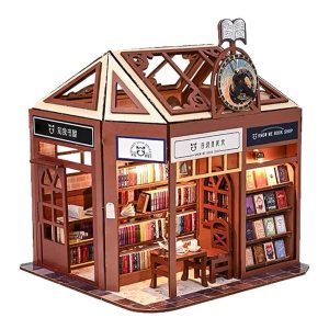 Dannie's Bookstore DIY Miniature Dollhouse_1