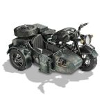 Sidecar Motorcycle 3D Metal Puzzle_1