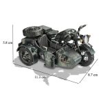 Sidecar Motorcycle 3D Metal Puzzle_4