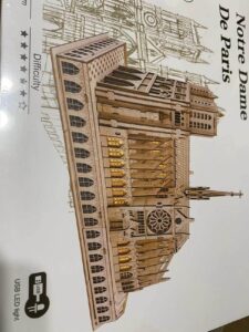 Notre-Dame De Paris 3D Wooden Puzzle With LED Light