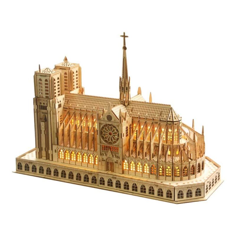 Notre-Dame De Paris 3D Wooden Puzzle_1