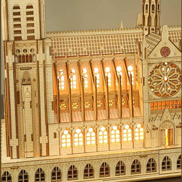 Notre-Dame De Paris 3D Wooden Puzzle_Description_2