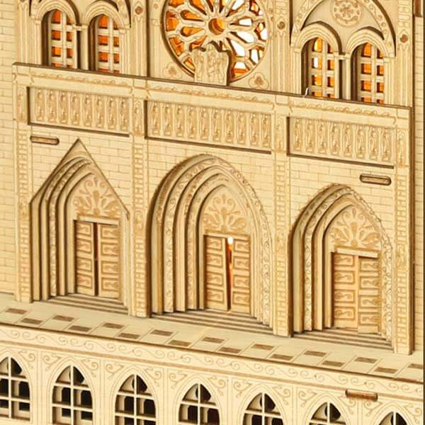 Notre-Dame De Paris 3D Wooden Puzzle_Description_3