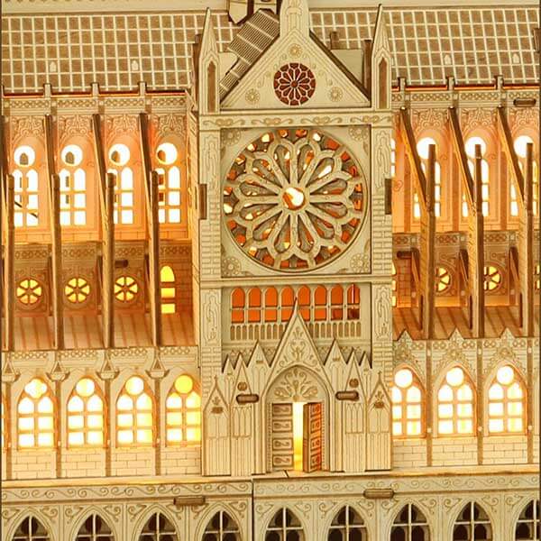 Notre-Dame De Paris 3D Wooden Puzzle_Description_4