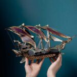 Pirate Ship of the Future 3D Wooden Puzzle_Purple_6
