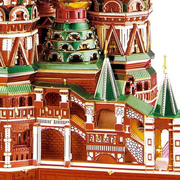Saint Basil's Cathedral 3D Metal Puzzle_Description_4