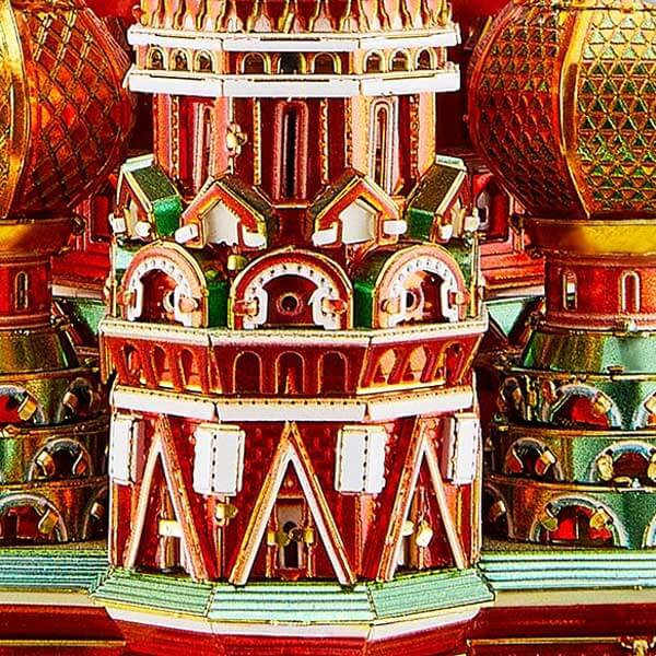 Saint Basil's Cathedral 3D Metal Puzzle_Description_5