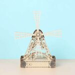 Windmill Model 3D Wooden Puzzle_3