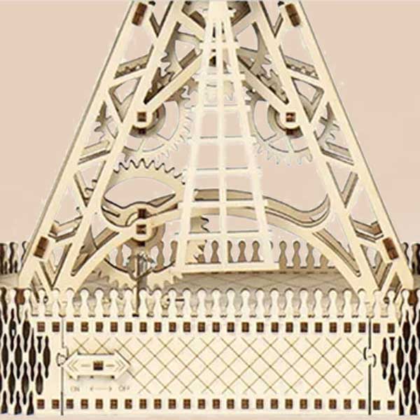 Windmill Model 3D Wooden Puzzle_Description_5