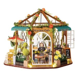 Garden Café DIY Miniature Dollhouse_1