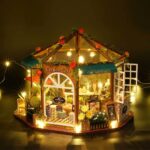 Garden Café DIY Miniature Dollhouse_4