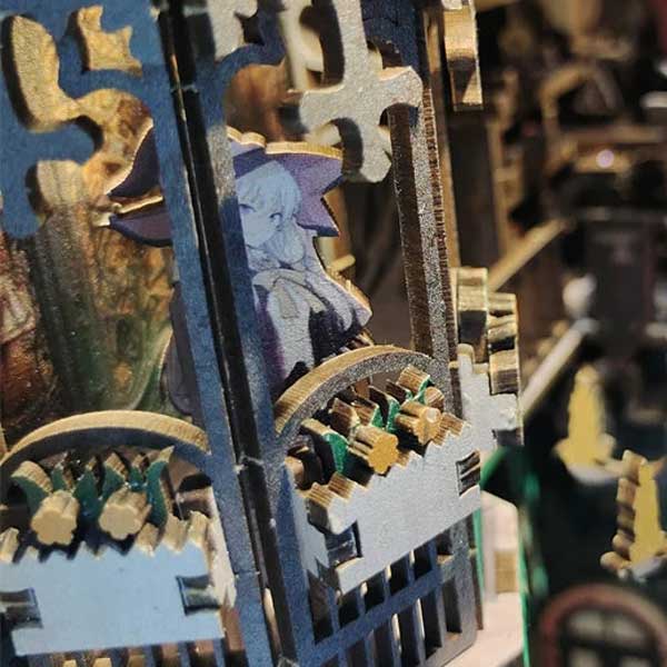 Tarot Divination Society Book Nook Miniature Dollhouse_Description_5