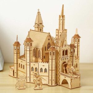 Royal Knight's Castle 3D Wooden Puzzle_2