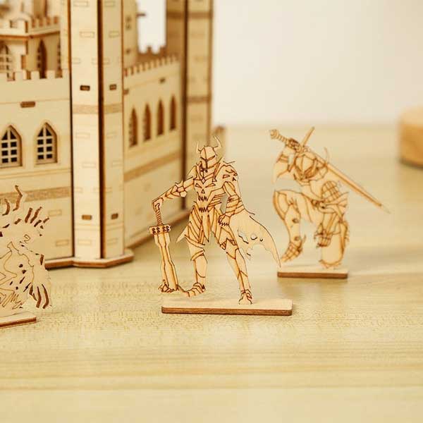 Royal Knight's Castle 3D Wooden Puzzle_Description_3