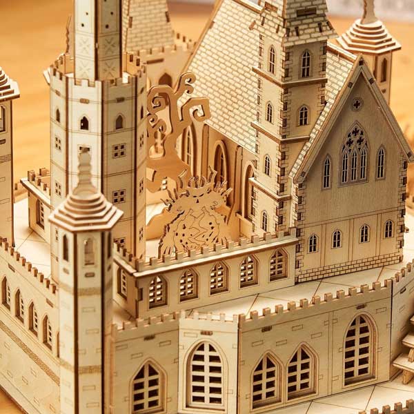 Royal Knight's Castle 3D Wooden Puzzle_Description_4