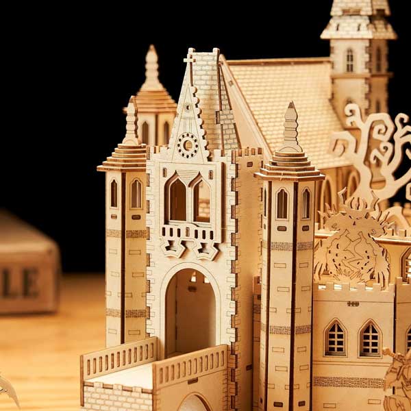 Royal Knight's Castle 3D Wooden Puzzle_Description_5