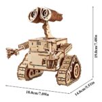 Wall-E Robot 3D Wooden Puzzle_6