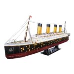 Titanic With Led Lights 3D Paper Puzzle_1
