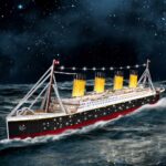 Titanic With Led Lights 3D Paper Puzzle_2