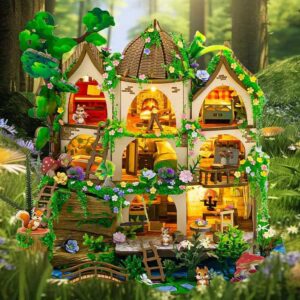 Forest Castle DIY Miniature Dollhouse_2