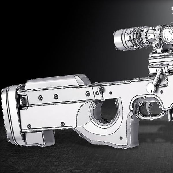 AWM Sniper Rifle 3D Metal Puzzle_Description_4