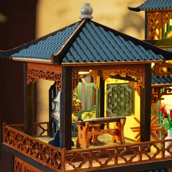 Anas Enchanted Garden DIY Miniature Dollhouse_Description_7