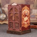 Bookshop Memories Book Nook Miniature Dollhouse_4