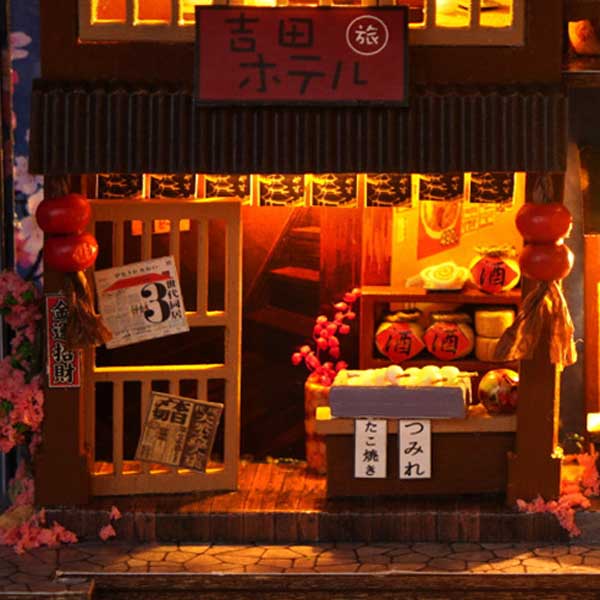 Cherry Blossom Alley Book Nook Miniature Dollhouse_Description_4
