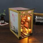 Cherry Blossom Book Nook Miniature Dollhouse_4