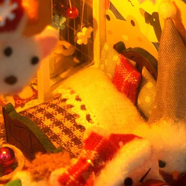 Christmas Claw Crane Theme DIY Miniature Dollhouse_Description_4