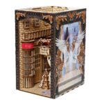 Christmas Diagon Alley Book Nook Miniature Dollhouse_1