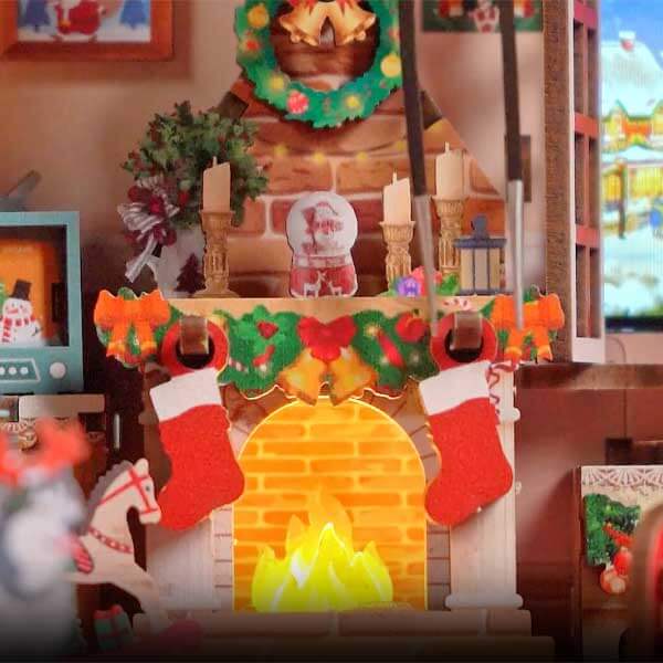 Christmas Story DIY Miniature Dollhouse_Description_3