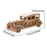 Classic Vintage Car 3D Wooden Puzzle_6